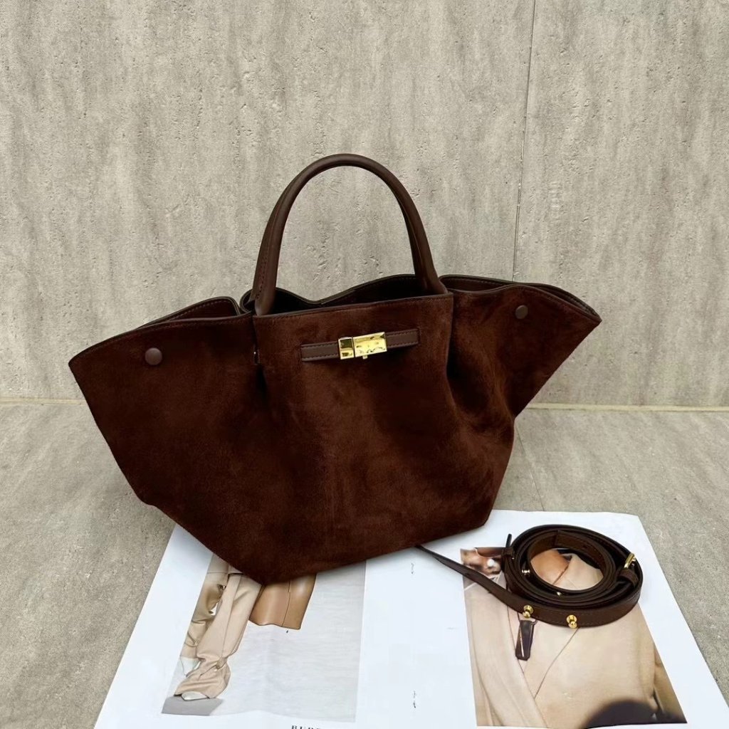 Saya Bag  An Italian Bag Made Of Genuine Suede